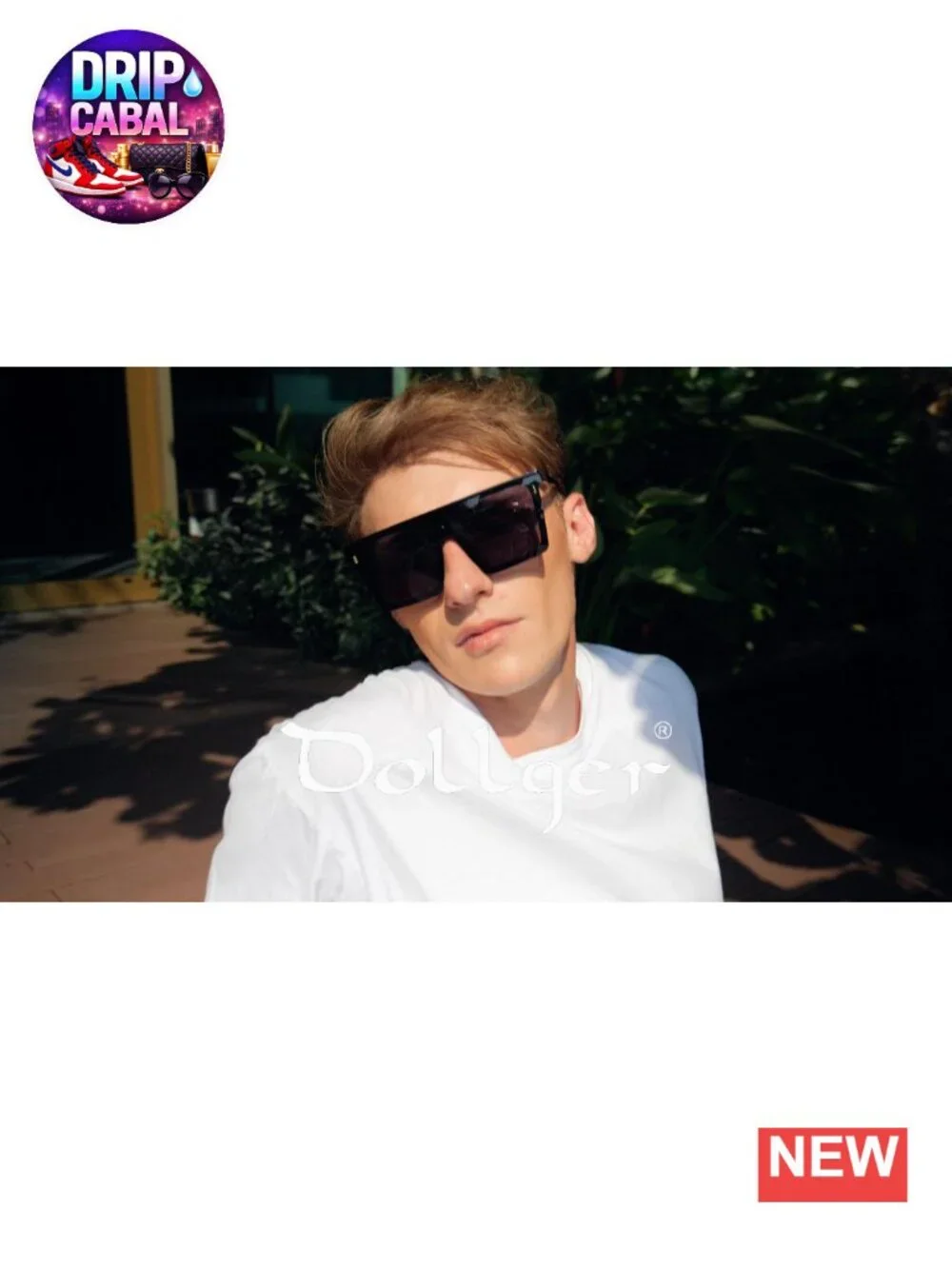 Oversized Square Sunglasses for Women Men UV400 Flat Top Big Shades